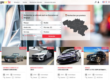 Annonces de voiture d'occasion en Belgique
